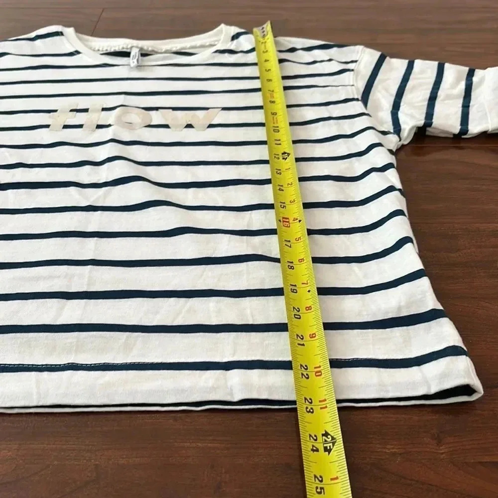 ⭐️3/$15 Striped “Flow” Tee - Picture 5 of 7